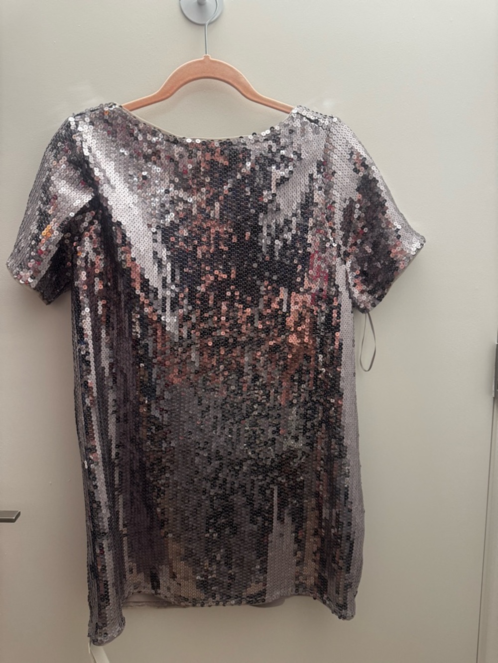 Abercrombie & Fitch Metallic Sequin Dress
